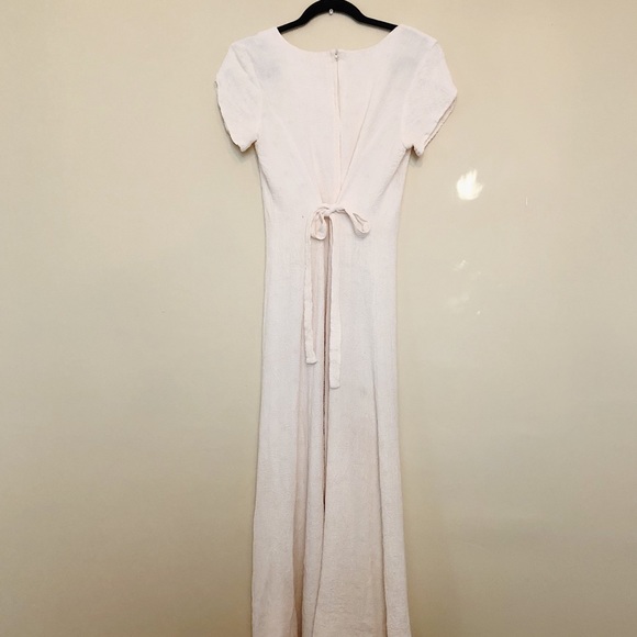 Vintage white maxi dress M - Picture 2 of 3